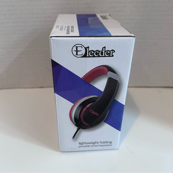 Elecder i41 Kids Headphones (RED/BLACK) - Picture 6 of 12